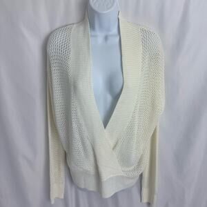 No Comment Open Knit Sweater Size Large